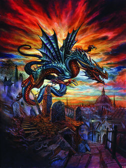 Alchemy Highgate Horror Dragon fotobehang