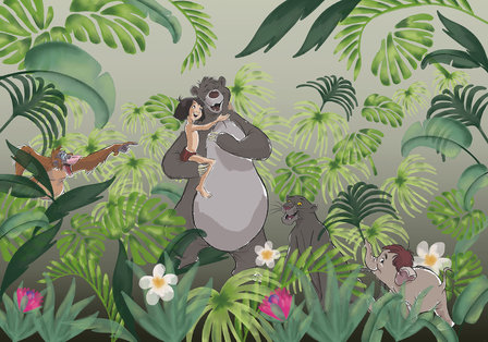 Jungle Book behang Welcome