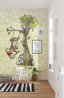 Winnie the Pooh behang In the Wood