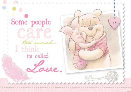 Winnie the Pooh behang Love XL