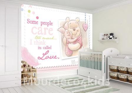 Winnie the Pooh behang Love XL