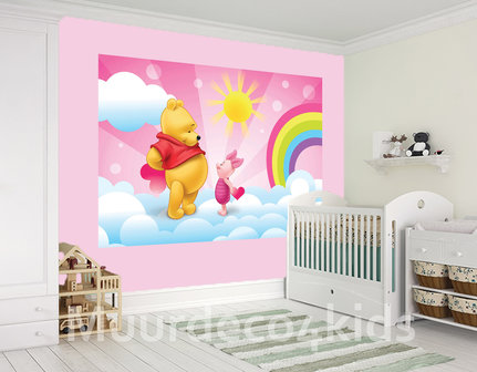 Winnie de Poeh behang babykamer