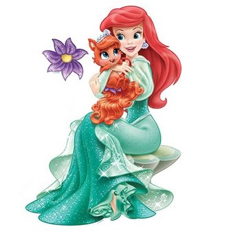 Ariel muurstickers Palace Pets L