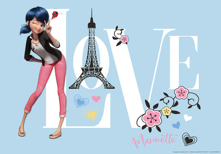 Miraculous fotobehang Marinette 