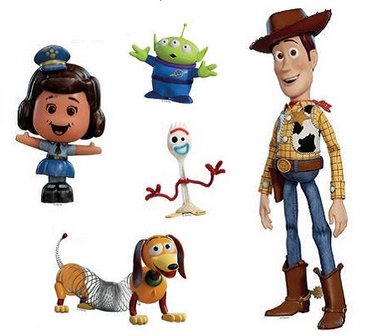 Toy Story 4 muurstickers 