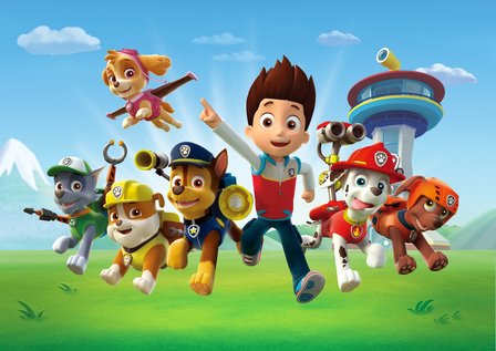 Paw Patrol fotobehang L