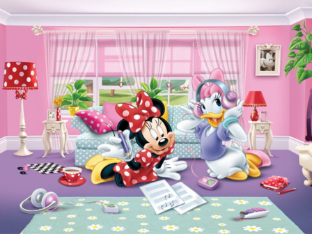 Minnie Mouse fotobehang XL 