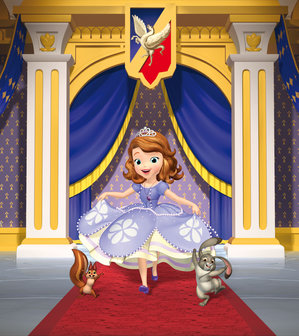 Sofia het prinsesje behang M