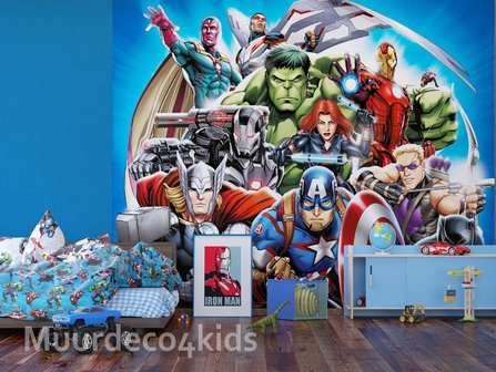 Avengers fotobehang Assemble