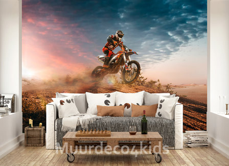 Motorcross fotobehang