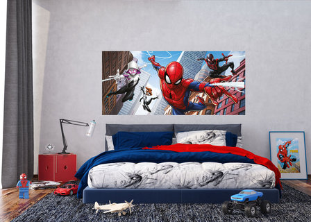 Spiderman behang poster Web Warriors