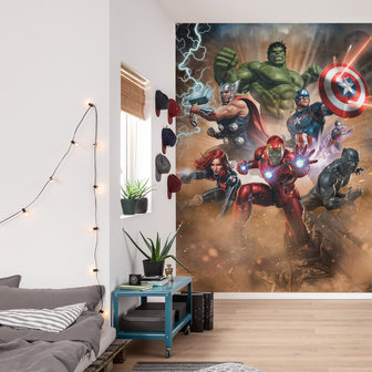 Avengers fotobehang Superpower