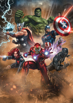Avengers behang Superpower