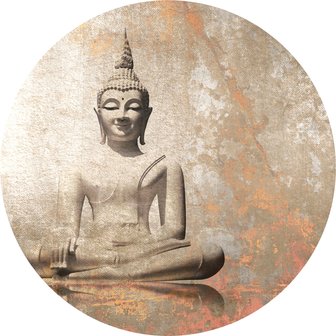 Wandcirkel Boeddha