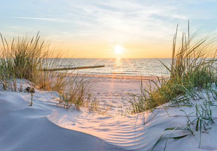 Strand behang Zonsondergang