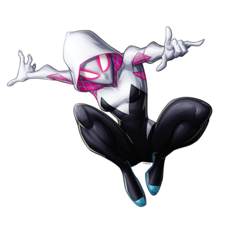 Spider-Gwen muursticker