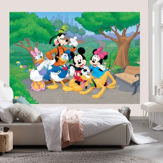 Mickey Mouse behang Mickey Goofy PlutoL