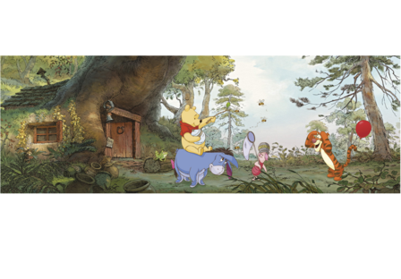 Winnie the Pooh behang - Pooh s house