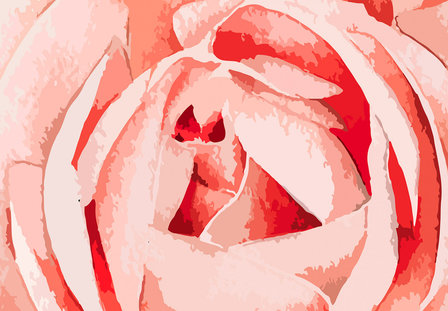 detail Bloemen behang Roses of Love