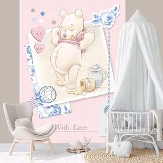 Babykamer behang Winnie the Pooh