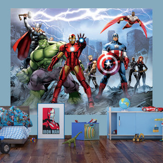 Avengers poster behang L