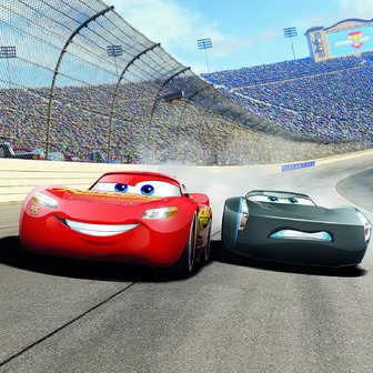 Cars 3 behang Curve KOMAR