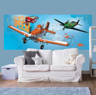 Disney Planes poster behang Horizontaal