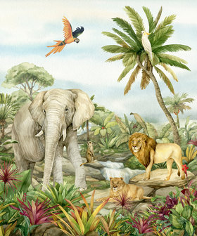 Jungle behang Jungle Droom P3
