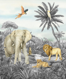 Jungle fotobehang Jungle droom P3-G