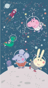 Peppa Pig behang Space 150 x 270 cm