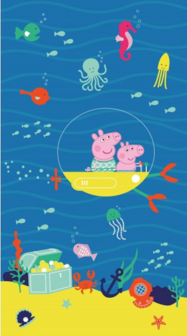 Peppa Pig behang Onderwater 150 x 270 cm