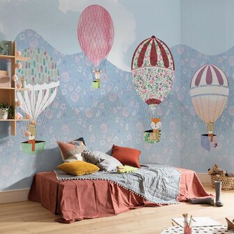 Happy Balloon behang kinderkamer