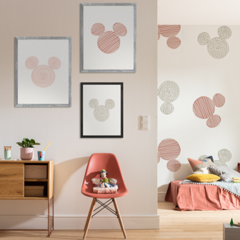 Mickey Mouse behang Mickey&#039;s Cuties