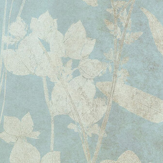 Detail Botanisch behang Jardins sur Papier