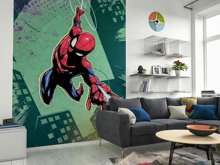 Spiderman behang Charge