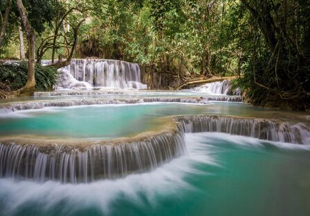 Waterval fotobehang Thailand II