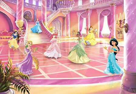 Disney Princess behang Glitterparty