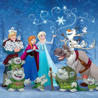 Disney Frozen vlies behang All Family