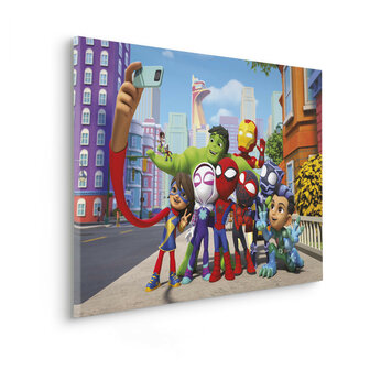 Spidey canvas schilderij Selfie M