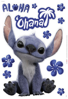 Disney Stitch Live Action muurstickers Ohana
