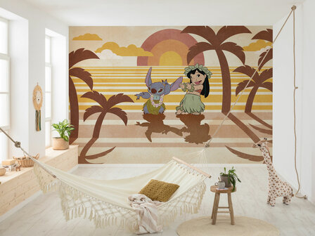 Lilo en Stitch fotobehang Hula Harmony