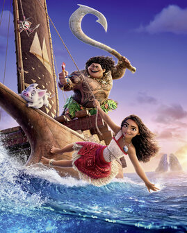 Vaiana fotobehang Feel the Ocean