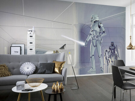Star Wars Classic fotobehang RMQ Stormtrooper Hallway