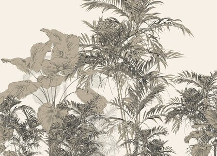Botanisch fotobehang Tropical Composition XL