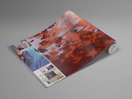 Frozen fotobehang Herfstbos
