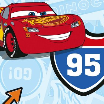 Disney Cars behang Let&#039;s Race