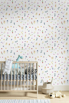 Winnie the Pooh behang Summer