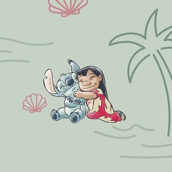 Lilo en Stitch behang Beach Love