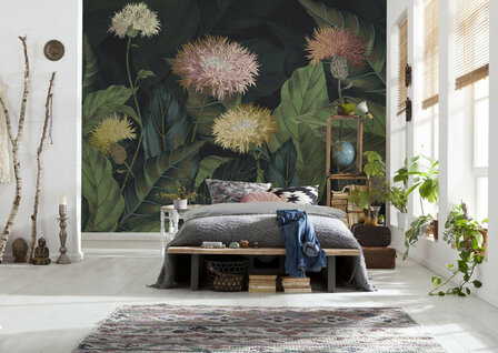 Bloemen fotobehang Flowerly