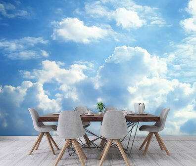Wolken fotobehang Sky